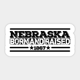 nebraska Sticker